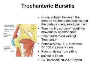 PPT - Trochanteric Bursitis PowerPoint Presentation - ID:1209260