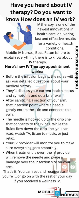 Mobile IV Nurses in Boca Raton