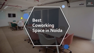 Best Coworking Space in Noida