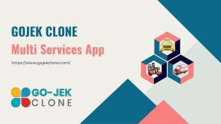 Boost On Demand Business Market with Gojek Clone