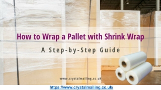 How to Wrap a Pallet with Shrink Wrap