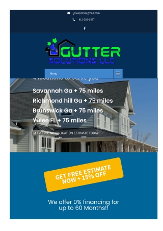 Garden city ga Gutter Company