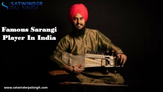 Famous Sarangi Player In India