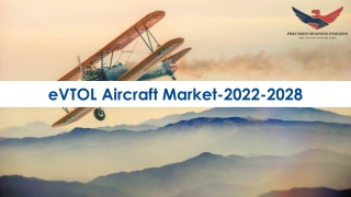 EVTOL Aircraft Market Size & Trends | Global Analysis 2022