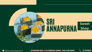 Sri Annapurna sweet shop