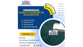 Are you looking for Commercial Carpet Cleaning in burlington