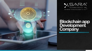 Blockchain app Development Company