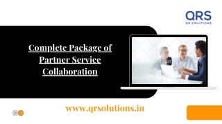 Complete Package of Partner Service Collaboration