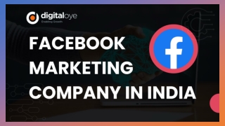 Facebook Marketing Company in India