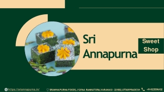 Sri Annapurna sweet shop