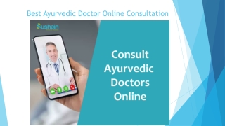 Best Ayurvedic Doctor Online Consultation