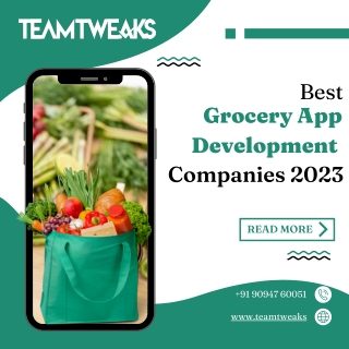 Best  Grocery App Development Companies 2023