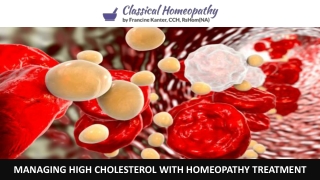 Managing High Cholesterol With Homeopathy Treatment