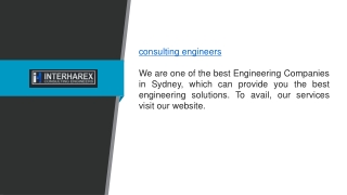 Consulting engineers Interharex