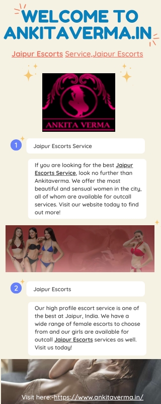 Jaipur Escorts-Ankitaverma.in