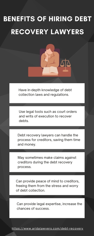 Benefits of Hiring Debt Recovery Lawyers