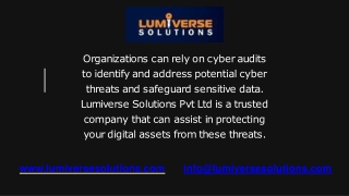 The Process of Conducting a Cyber Security Audit