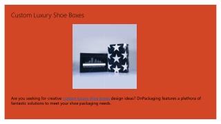 Custom Luxury Shoe Boxes