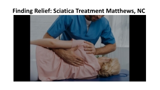 Feel Better and Move Freely with Our Local Chiropractor Matthews NC