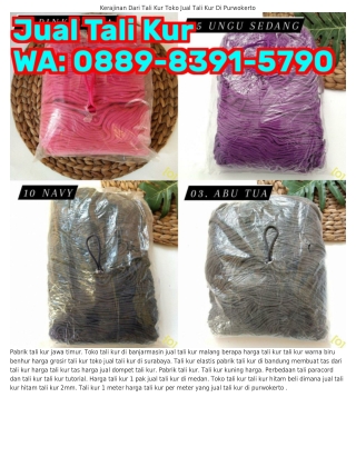 ౦88ᑫ~8ЗᑫI~5ᜪᑫ౦ (WA) Tali Kur Gepeng Harga Tali Kur Meteran