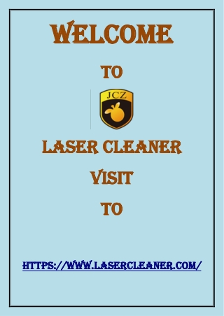 Laser Cleaning-The Fast and Effective Way to Eliminate Rust