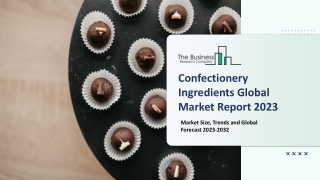 Confectionery Ingredients Market 2023 - 2032