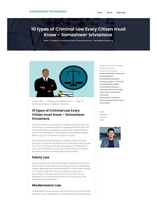 someshwarsrivastava-com-blog-10-types-of-criminal-law-every-citizen-must-know-someshwar-srivastava-