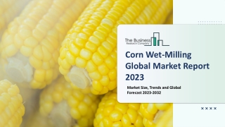 Corn Wet-Milling Market - Growth, Strategy Analysis, And Forecast 2032