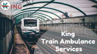 King Train Ambulance Services in Delhi & Patna