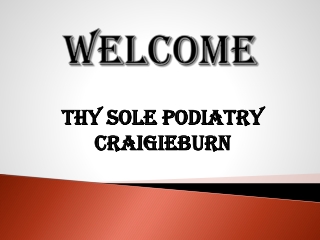 Foot Pain in Craigieburn