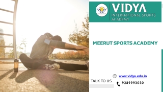 Enroll yourself in this Sports Academy in Meerut