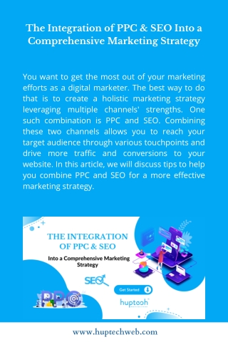 The Integration of PPC & SEO Into a Comprehensive Marketing Strategy