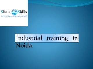 industrial training ppt 1