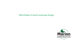 Get the Best landscaping services in Marin county through Marion landscaping