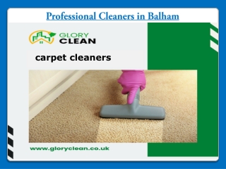 Professional Cleaners in Balham