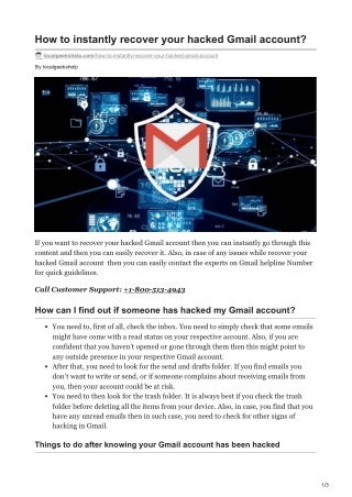 localgeekshelp.com-How to instantly recover your hacked Gmail account