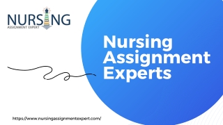 Nursing Assignment Experts