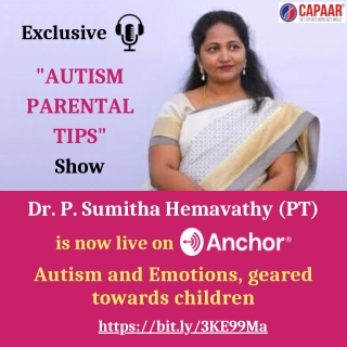 Podcast On Autism and Emotions, geared towards children - CAPAAR