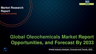 Oleochemicals Market Worth US$ 48047.97 million by 2033