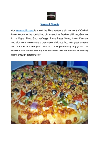 Vermount pizzeria- PDF submission