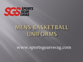 Mens Basketball Uniforms - www.sportsgearswag.com