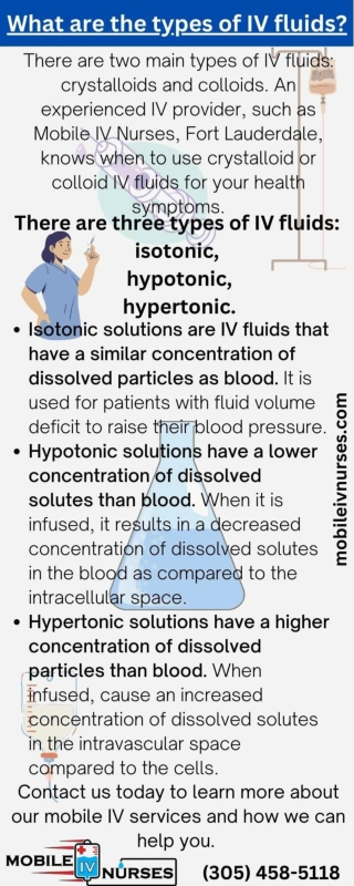 Get IV Fluids in Fort Lauderdale