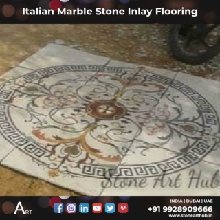 Italian Marble Stone Inlay Flooring