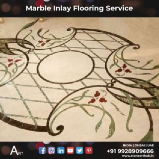 Marble Inlay Flooring Service