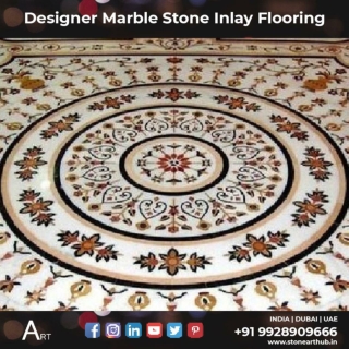 Designer Marble Stone Inlay Flooring