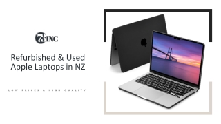 Refurbished & Used Apple Laptops in NZ