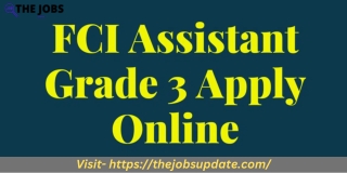 FCI Assistant Grade 3 Exam Pattern 2023  TheJobsUpdate