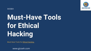 Must-Have Tools for Ethical Hacking | gicseh