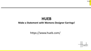 Make a Statement with Womens Designer Earrings!