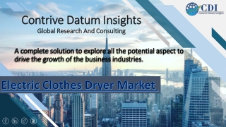 Electric Clothes Dryer Market